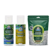 Garner's Garden Travel Sized Oral Care Trio | Trio | H2O2 | Fluoride Free Oral Care