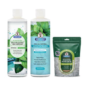 Garner's Garden Oral Care Package | Trio | H2O2 | Fluoride Free Packages White Smoke Reduced Peppermint / 2 oz Organic Tooth Powder