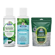 Garner's Garden Travel Sized Oral Care Trio | Trio | H2O2 | Fluoride Free Oral Care