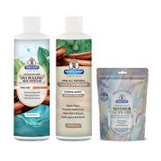 Garner's Garden Oral Care Package | Trio | H2O2 | Fluoride Free Packages White Smoke Reduced Cinnamint / 2 oz Mother of Pearl Tooth Powder
