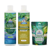 Garner's Garden Oral Care Package | Trio | H2O2 | Fluoride Free Packages White Smoke Regular Lemongrassmint / 2 oz Chlorophyll and Mineral Tooth Powder