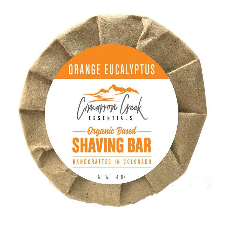 Cimarron Creek Essentials Orange Eucalyptus Organic Shaving Bar Soap 3.2oz Shaving & Grooming