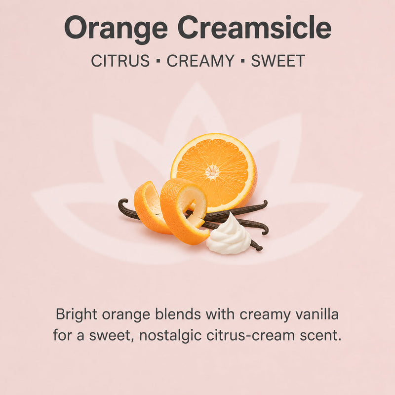 Glimmer Goddess® Organic Skin Care Organic Whipped Body Butter for Extremely Dry Skin 8 oz. Lotions & Moisturizers Misty Rose Orange Creamsicle