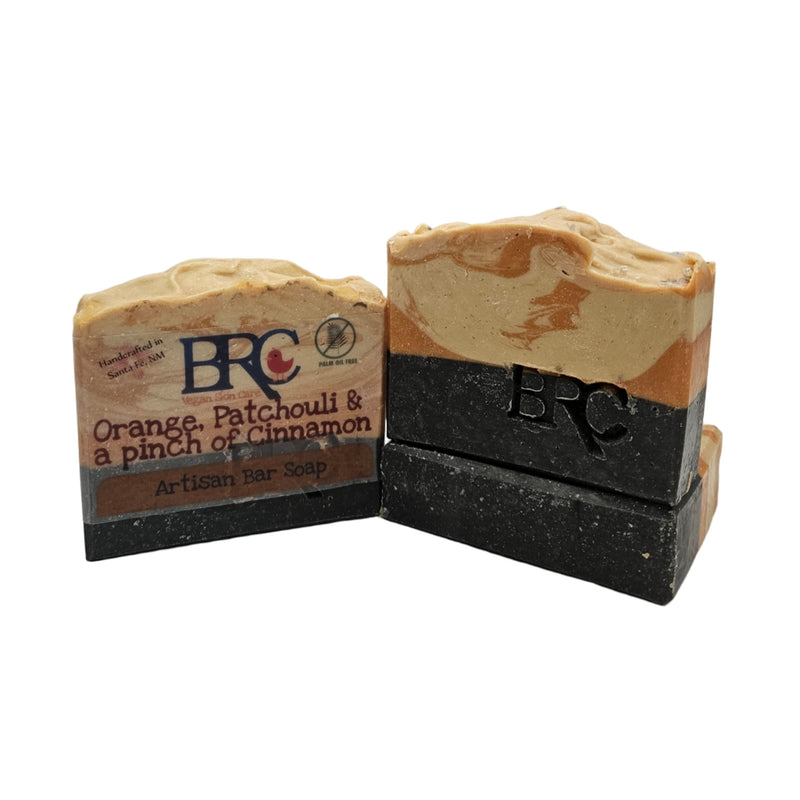 By Robin Creations Fall Blend: Orange, Patchouli & A Pinch of Cinnamon Natural Artisan Bar Soap Bar Soap