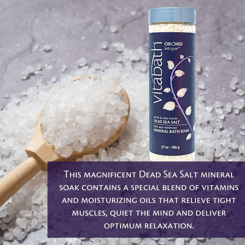 Vitabath Vitabath Orchid Intrigue Dead Sea Salt 27 oz Dead Sea Salt