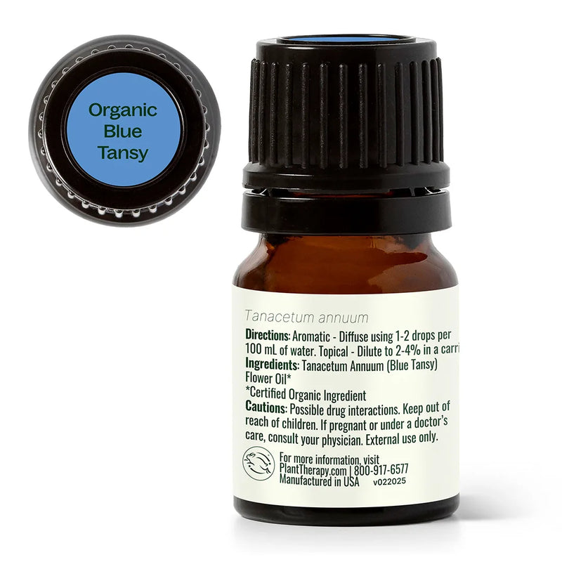 Plant Therapy Organic Blue Tansy Essential Oil Essential Oil
