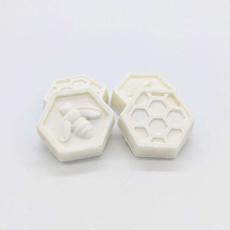 Hyssop Beauty Apothecary L.L.C. Organic Castile Soap Mini (Honeycomb/Bee) - Unscented Bar Soap