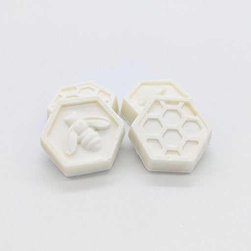 Hyssop Beauty Apothecary L.L.C. Organic Castile Soap Mini (Honeycomb/Bee) - Unscented Bar Soap