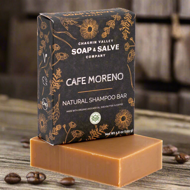 Chagrin Valley Soap & Salve Shampoo Bar: Cafe Moreno Shampoo Bar