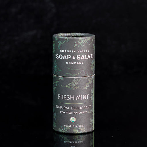 Chagrin Valley Soap & Salve Deodorant: Stick Fresh Mint Deodorant