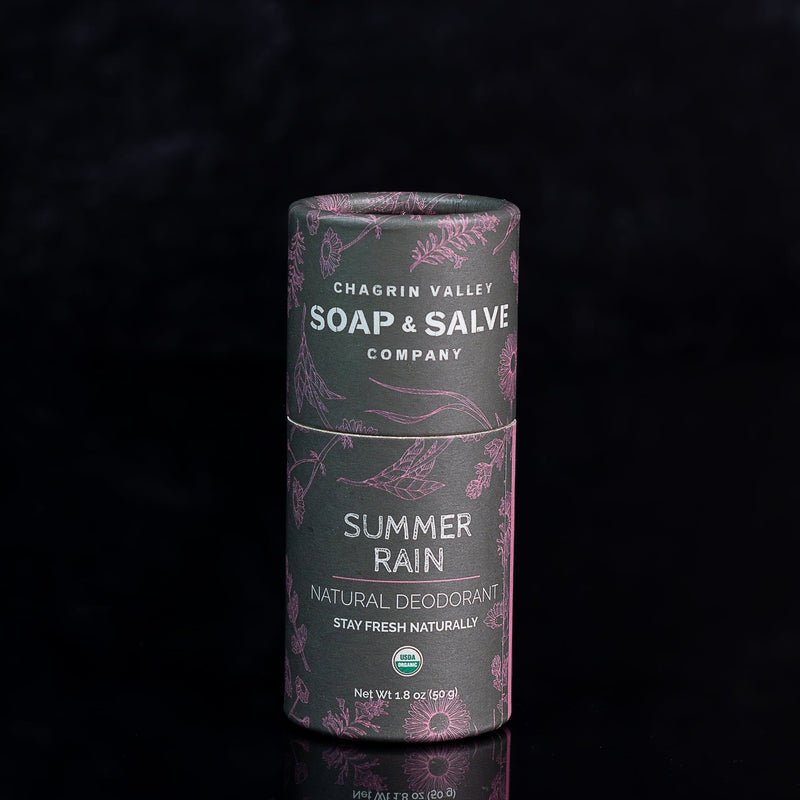 Chagrin Valley Soap & Salve Deodorant: Stick Summer Rain Deodorant