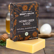 Chagrin Valley Soap & Salve Shampoo Bar: Honey Beer & Egg Shampoo Bar