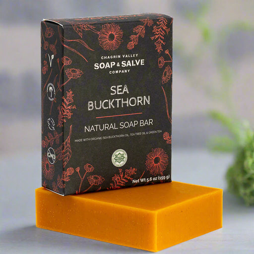 Chagrin Valley Soap & Salve Natural Soap: Sea Buckthorn & Tea Tree Soap