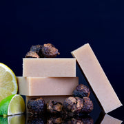 Chagrin Valley Soap & Salve Shampoo Bar: Soapnuts Citrus Mint Shampoo Bar