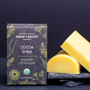 Chagrin Valley Soap & Salve Shower Butter Bar:  Cocoa Shea Shower Lotion Bar