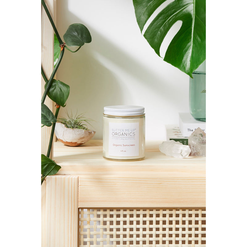 Butter Me Up Organics Natural Organic Sunscreen / Safe Sunscreen / Non-Nano Zinc Oxide Sunscreen / Sun Protection / Butter Me Up Organics Body