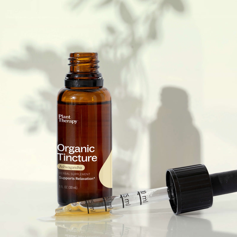 Plant Therapy Organic Ashwagandha Herbal Tincture Supplement