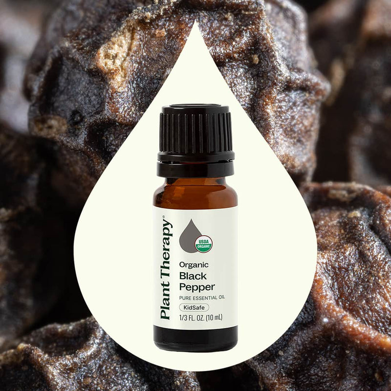 Plant Therapy Organic Black Pepper Essential Oil Essential Oil