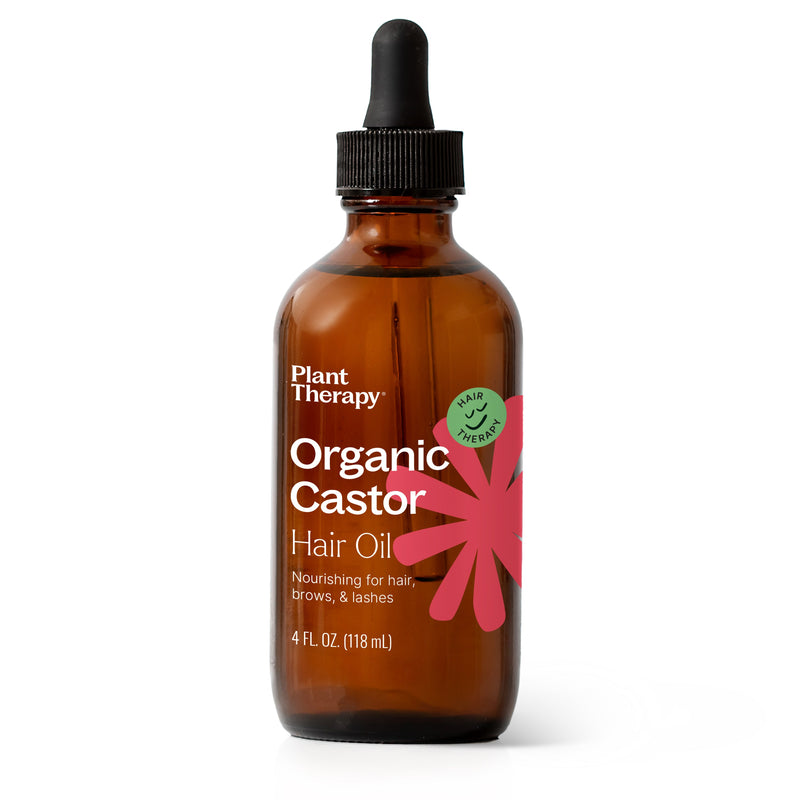 Plant Therapy Organic Castor Oil Hair & Skin Care