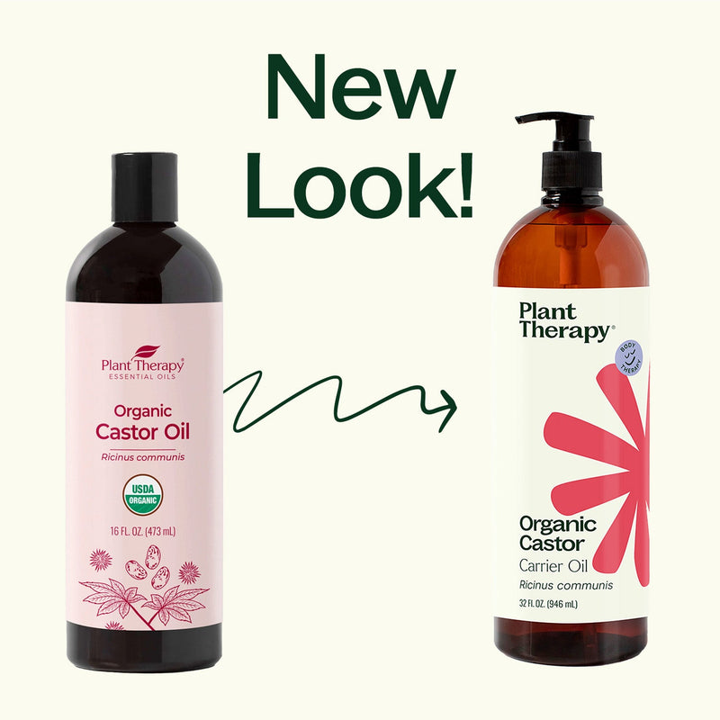 Plant Therapy Organic Castor Carrier Oil Body Care