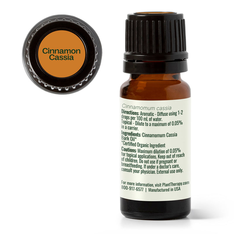Plant Therapy Organic Cinnamon Cassia Essential Oil Essential Oil