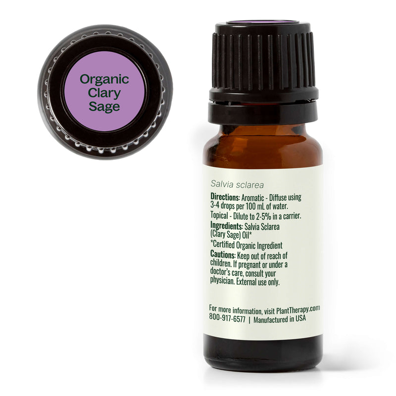 Plant Therapy Organic Clary Sage Essential Oil Essential Oil