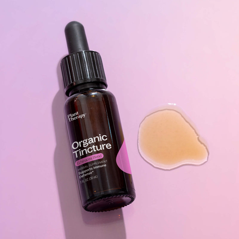 Plant Therapy Organic Echinacea Blend Herbal Tincture Supplement