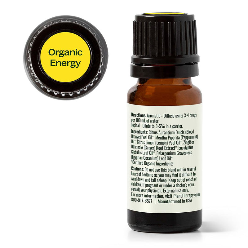 Plant Therapy Organic Energy Essential Oil Blend Essential Oil