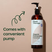 Plant Therapy Organic Fractionated Coconut Carrier Oil Body Care