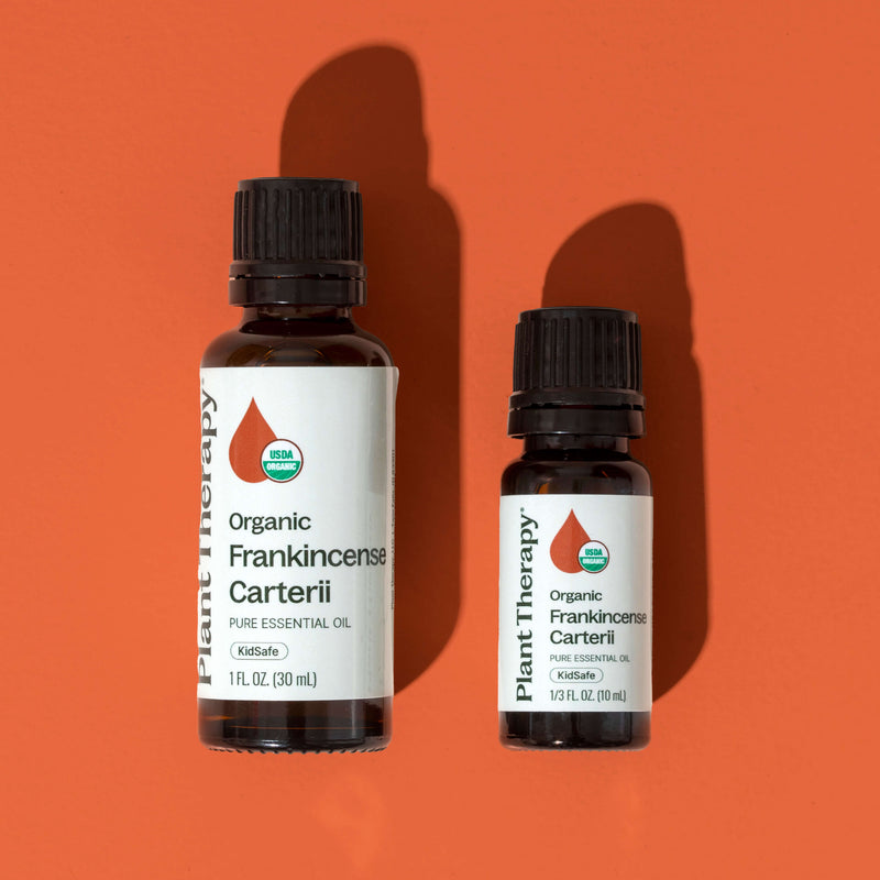 Plant Therapy Organic Frankincense Carterii Essential Oil Essential Oil Tomato 10 mL,30 mL