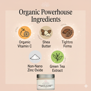 Glimmer Goddess® Organic Skin Care Organic Vitamin C Daily Moisturizer SPF 30 – Brightening Formula Moisturizers