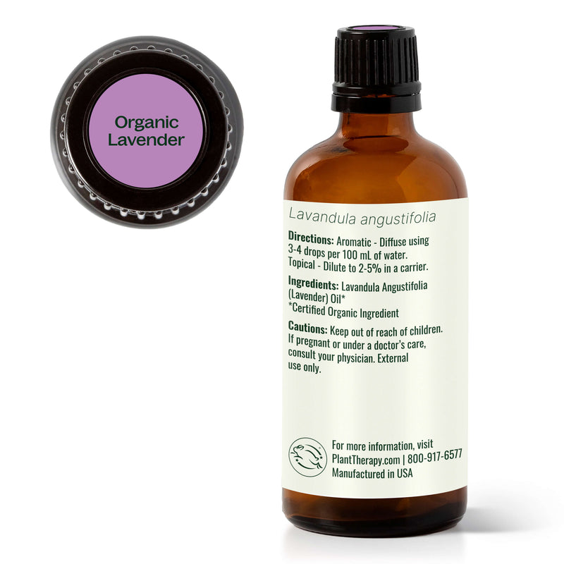 Plant Therapy Organic Lavender Essential Oil Essential Oil