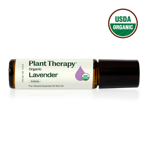 Plant Therapy Organic Lavender Essential Oil Pre-Diluted Roll-On Essential Oil