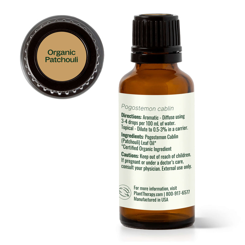 Plant Therapy Organic Patchouli Essential Oil Essential Oil