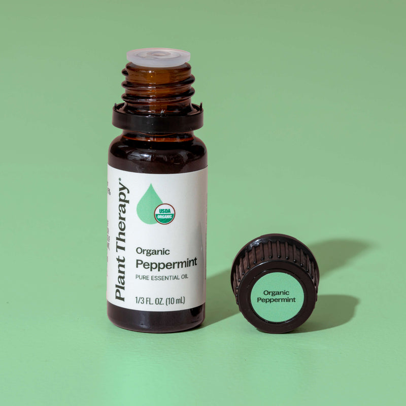 Plant Therapy Organic Peppermint Essential Oil Essential Oil