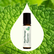 Plant Therapy Organic Peppermint Essential Oil Pre-Diluted Roll-On Essential Oil
