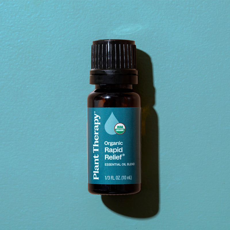 Plant Therapy Organic Rapid Relief Essential Oil Blend Essential Oil