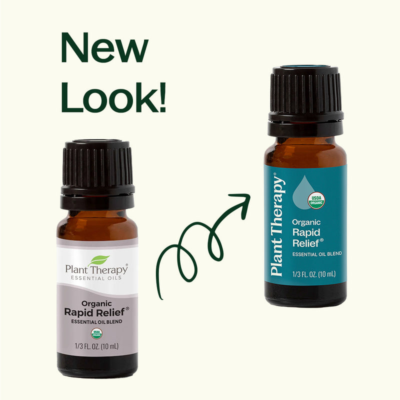 Plant Therapy Organic Rapid Relief Essential Oil Blend Essential Oil