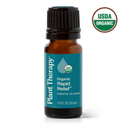 Plant Therapy Organic Rapid Relief Essential Oil Blend Essential Oil