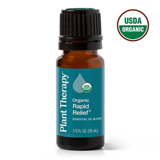Plant Therapy Organic Rapid Relief Essential Oil Blend Essential Oil
