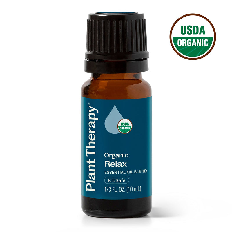 Plant Therapy Organic Relax Essential Oil Blend Essential Oil