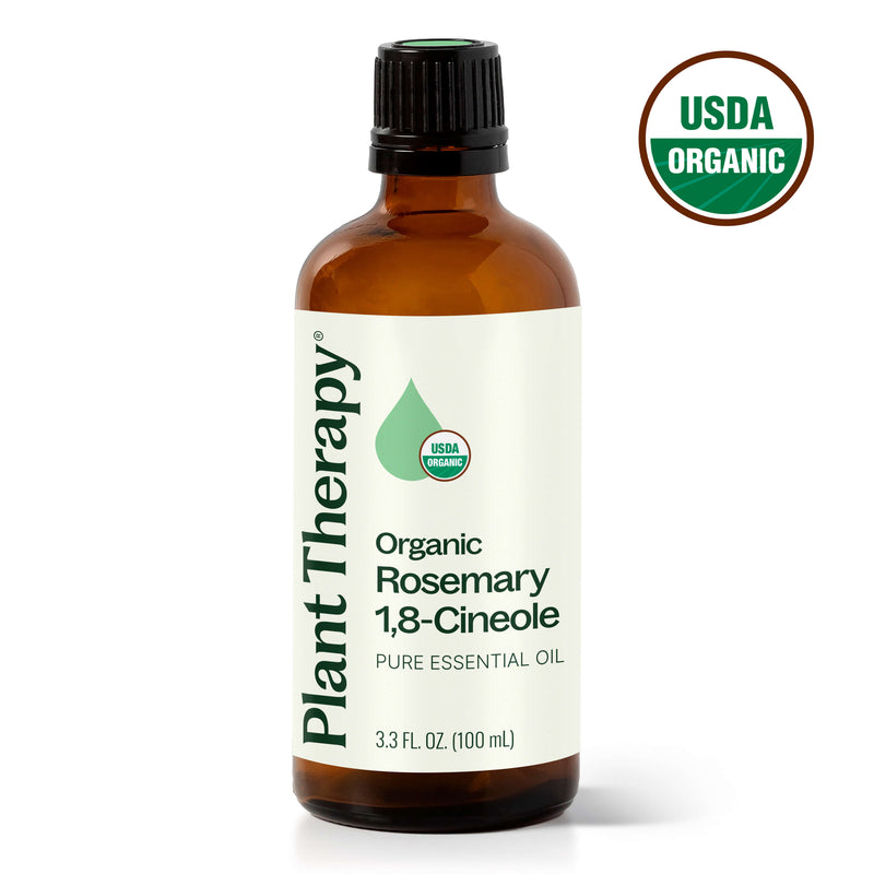 Plant Therapy Organic Rosemary 1,8-Cineole Essential Oil Essential Oil
