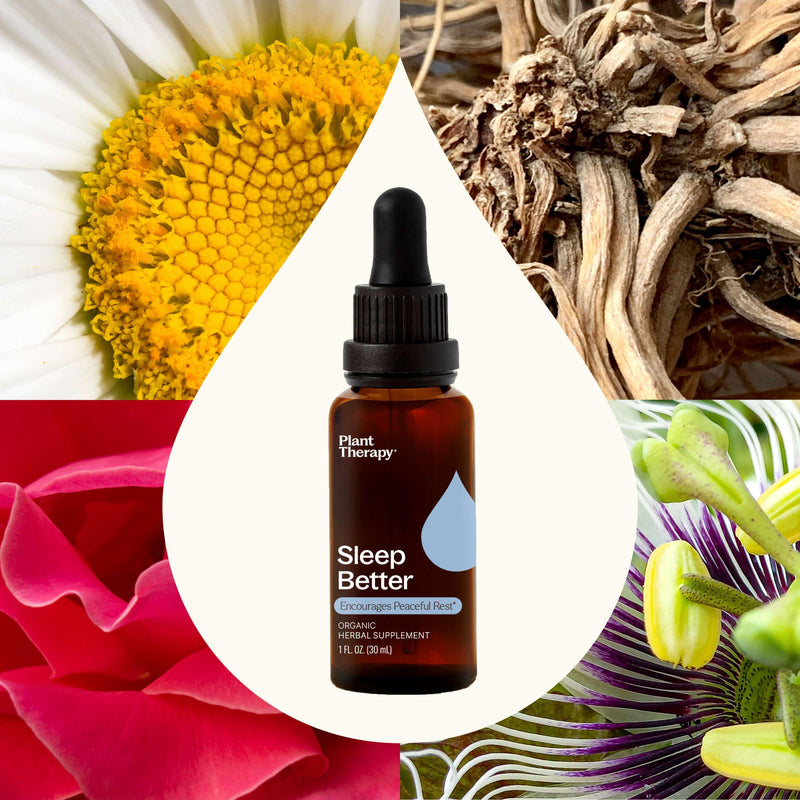Plant Therapy Sleep Better Organic Herbal Supplement Supplement