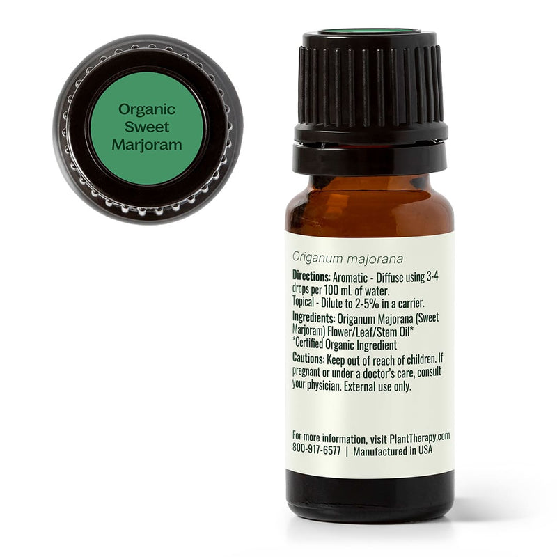 Plant Therapy Organic Sweet Marjoram Essential Oil Essential Oil