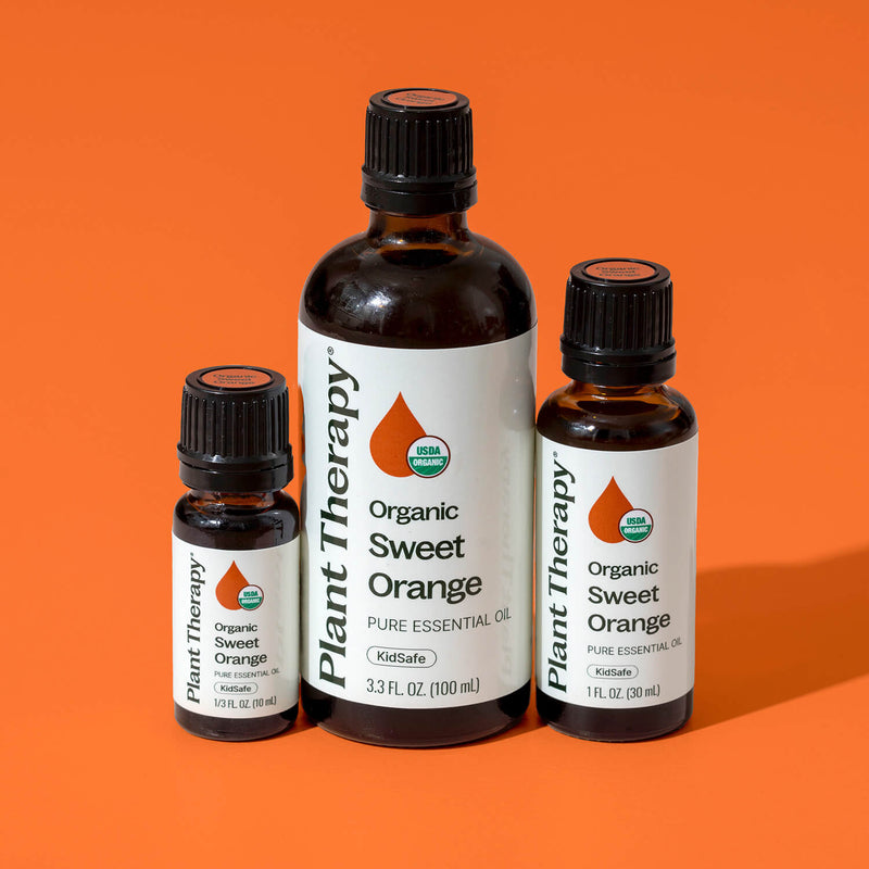 Plant Therapy Organic Sweet Orange Essential Oil Essential Oil