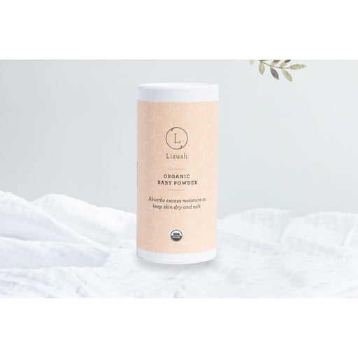 Lizush ORGANIC BABY POWDER - Talc Free