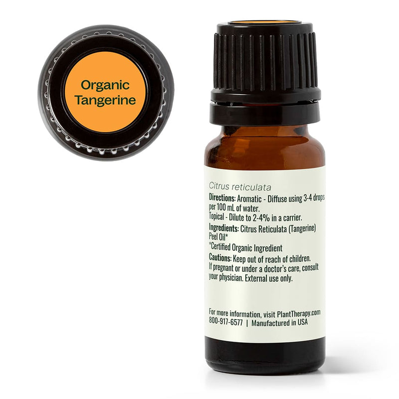 Plant Therapy Organic Tangerine Essential Oil Essential Oil