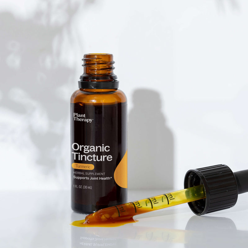 Plant Therapy Organic Turmeric Herbal Tincture Supplement