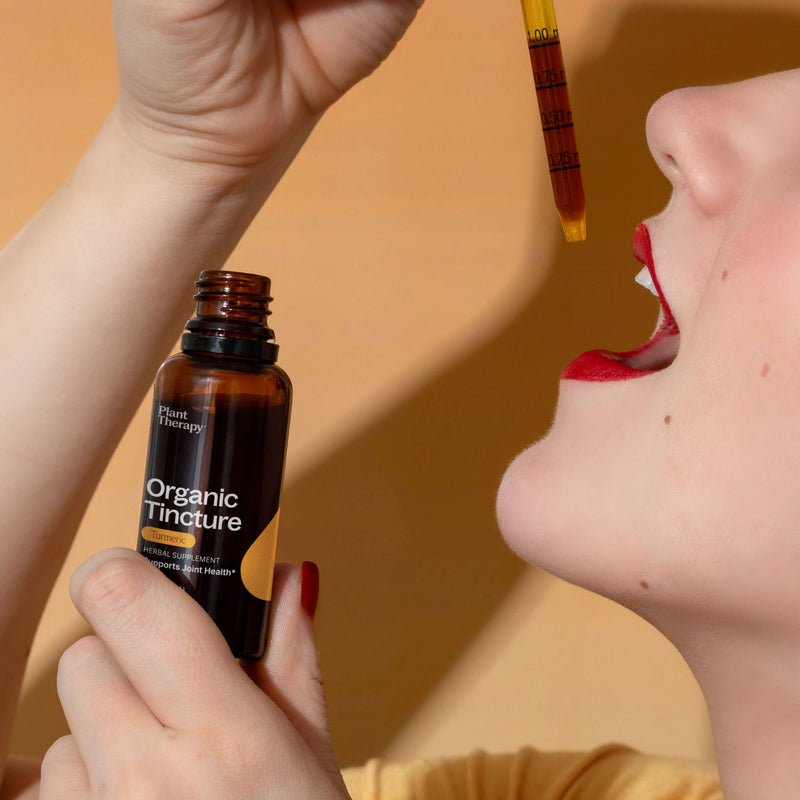 Plant Therapy Organic Turmeric Herbal Tincture Supplement
