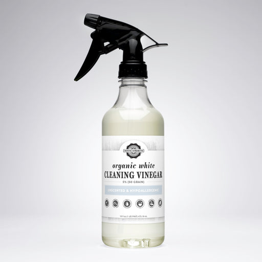 Rustic Strength Organic White Cleaning Vinegar | 5% (50 grain) Multi-Purpose Cleaner